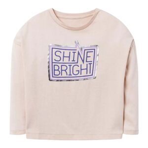 Gymboree Girls Pink Shine Bright Graphic Long Sleeve T-Shirt Small NWT